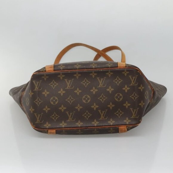 LOUIS VUITTON Monogram Sac Shopping Tote Bag LV Auth - Picture 6 of 16